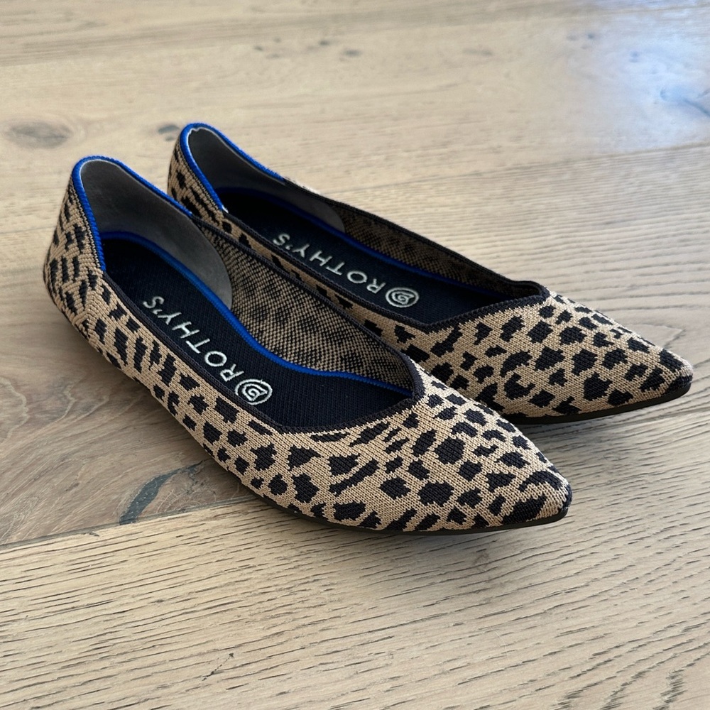 Rothy's Leopard Print Point